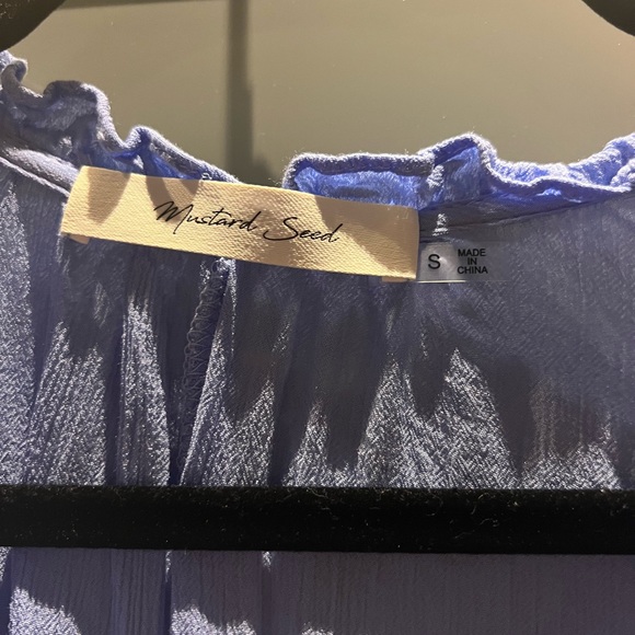 Mustard Seed Smocked Mini Dress - Picture 3 of 3